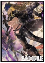 Eatos　デジモン　Bad Girls  スリーブ　(イラスト:HSIN)の画像