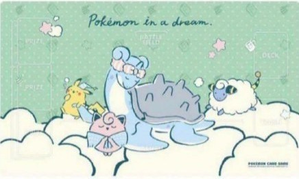 ポケモンカードゲーム ラバープレイマット pokemon in a dreamの画像