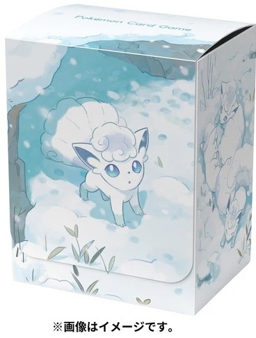 ポケモン オフィシャルデッキケース ロコン(アローラの姿)未開封の画像
