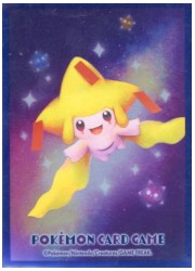 ポケモン オフィシャルデッキシールド プレミアム・マット かがやくジラーチ(64枚)の画像