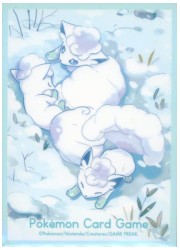 ポケモン オフィシャルデッキシールド ロコン(アローラのすがた)(64枚)の画像