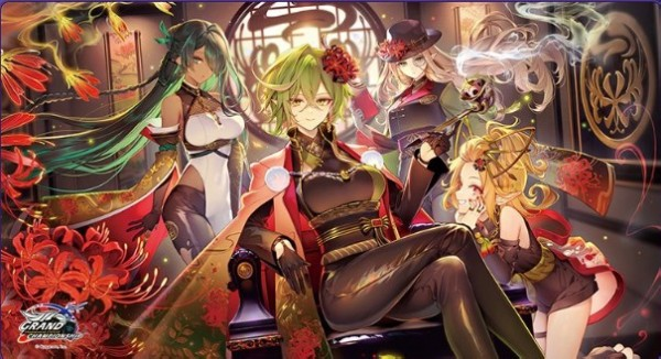 Shadowverse EVOLVE 公式ラバーマット「剪定の咎人・マガチヨ」の画像