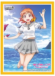 WS　ラブライブ!サンシャイン!!　高海千歌スリーブ50枚セットの画像