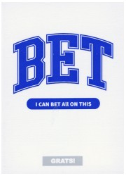 GRATS！スリーブ「BET」 限定カラー ブルーの画像