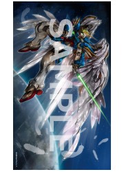 ぱる家 ウイングガンダムゼロ EW プレイマット　イラスト:でんじょうの画像