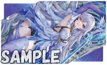 ミッドナイトブルー　原神　スカーク　プレイマット　(イラスト:torino)の画像
