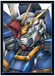 ぱる家 ZZガンダム スリーブ(イラスト:でんじょう)の画像