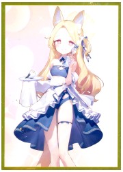 白詰草　ブルアカ　セイア　スリーブ　(イラスト:あいに)の画像