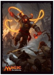 MTG プレイヤーズカードスリーブ　『イクサランの相克』《アングラス》80枚の画像