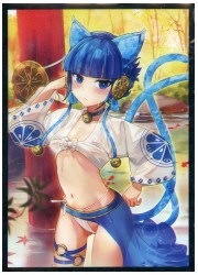 白詰草　鏡の御巫ニニ　ミニサイズスリーブ　(イラスト:HSIN)の画像