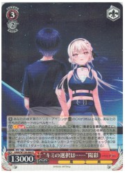 ANM(1)赤 ‘キミの選択は・・・・・・’陽彩(R)(W138-060)の画像