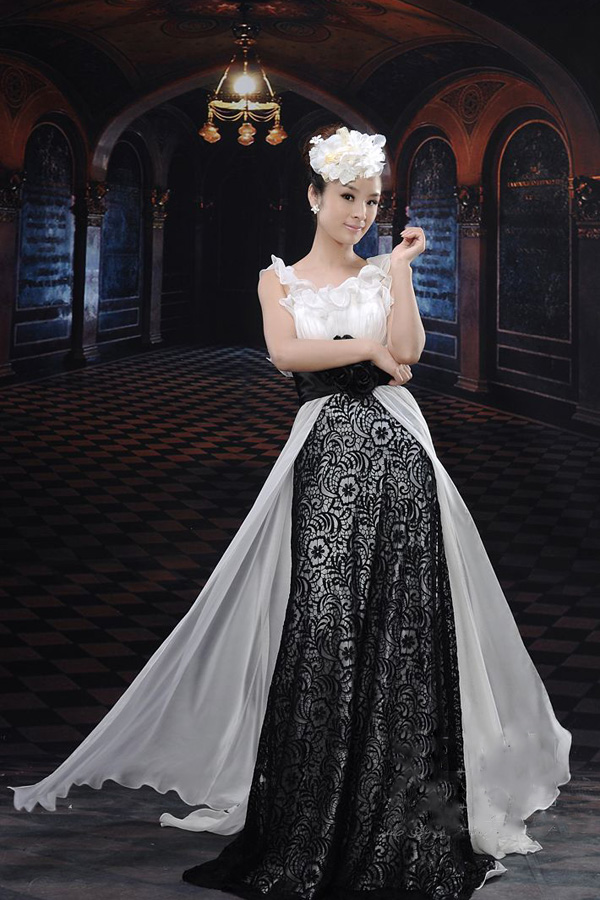 パーティードレス Aラインの画像