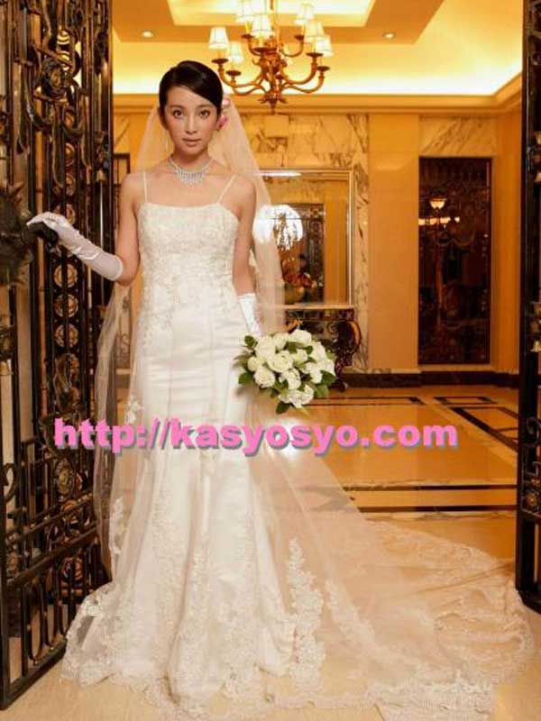 人気商品 マーメイドライン ウエディングドレスの画像