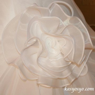 ウエディングドレス　プリンセスライン　チャペルウエディング　結婚式　ガーデニングウエディング　の画像