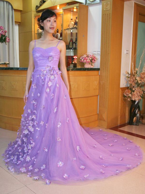 全国送料込み パーティードレス 9号　肩紐から前丈156cm　限定1着デザイン販売 　一律1万円の画像