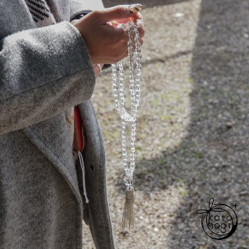 振分数珠（108珠）「魂ふり」 パワーストーン ガネーシュヒマール カンチェンジュンガ 本式数珠画像
