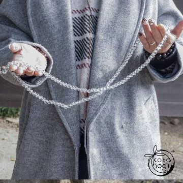 振分数珠（108珠）「魂ふり」 パワーストーン ガネーシュヒマール カンチェンジュンガ 本式数珠画像