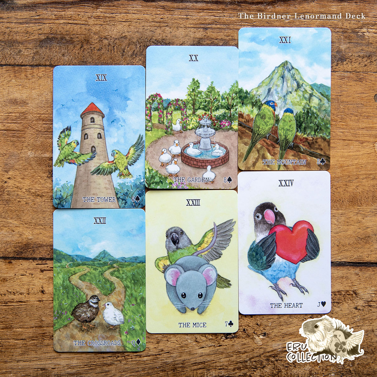 【ルノルマンカード】可愛い鳥たちのThe Birdner Lenormand Deck｜初心者にもおすすめの画像