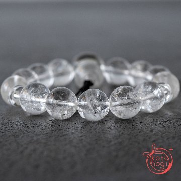 【強力浄化×開運】お守りブレスレット「甘露」ガネーシュヒマール産手磨き親玉＆ボサ × パールバティー渓谷産マニカラン水晶の画像