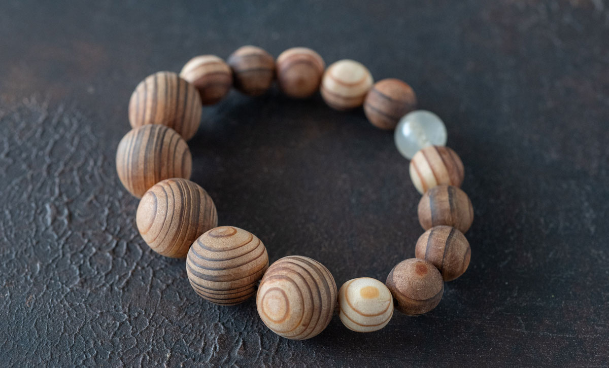 お守り ブレスレット「木魂」