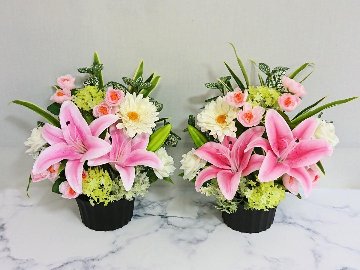 御供花「結／ピンク」光触媒コーテイングの画像