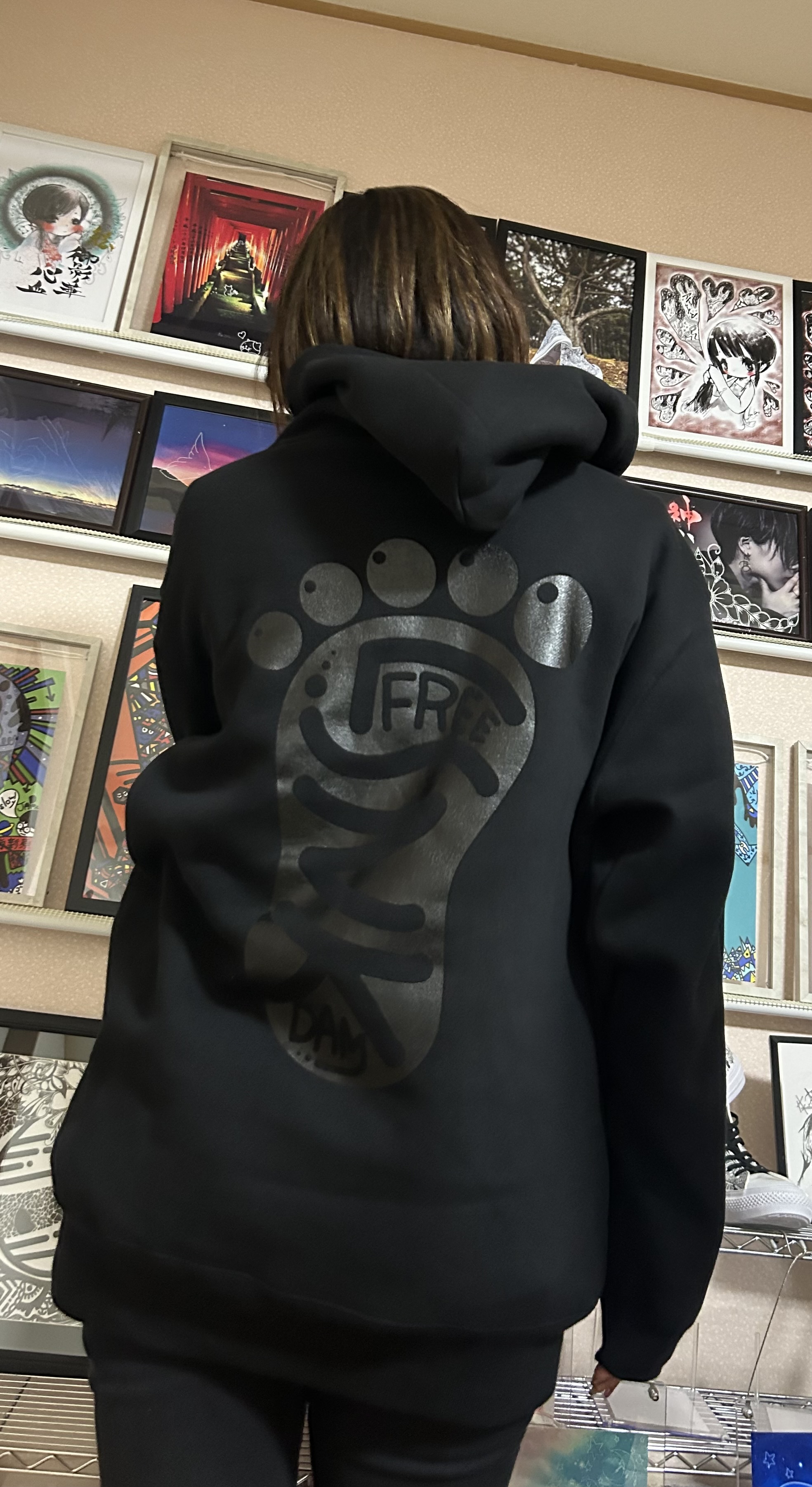 リンク展　ロゴマークパーカーの画像