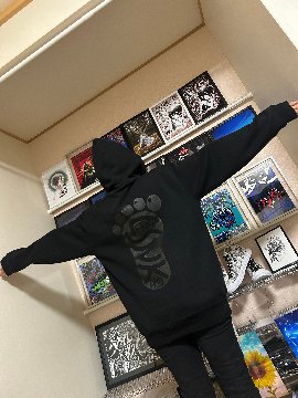リンク展　ロゴマークパーカーの画像