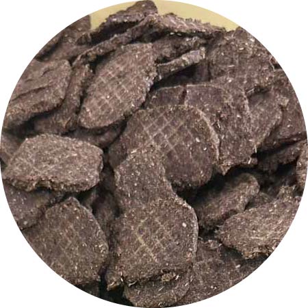 エゾ鹿肉チップス 30g  （グリーントライプ入り）の画像