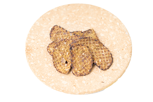 エゾ鹿肉かぼちゃチップス（グリーントライプ入）の画像