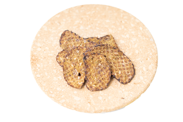 エゾ鹿肉かぼちゃチップス（グリーントライプ入）の画像