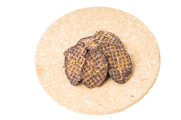 エゾ鹿肉かぼちゃチップス（カルシウム入）の画像