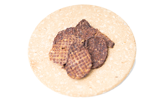 エゾ鹿肉にんじんチップス（カルシウム入）の画像