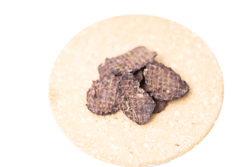 エゾ鹿肉ブロッコリーチップスの画像