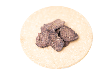 エゾ鹿肉ブロッコリーチップスの画像