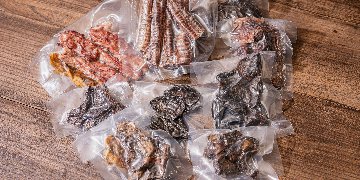 エゾシカ肉・内臓おやつフルセットの画像