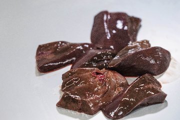 エゾシカ肝臓100ｇの画像
