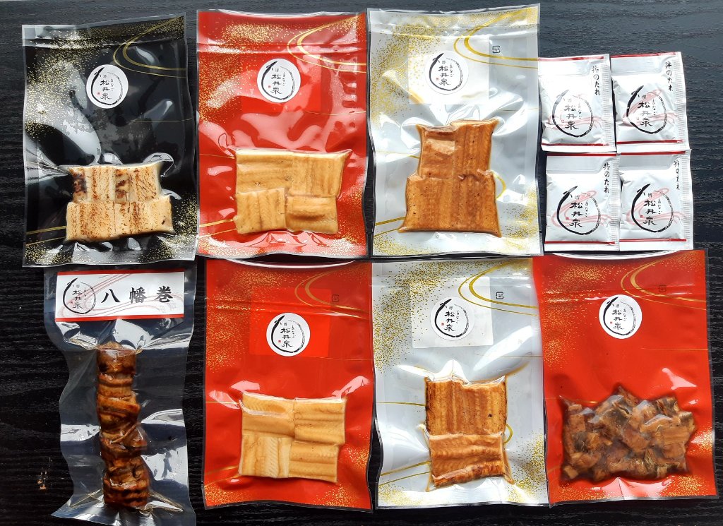 美味しいあなご５種セットの画像