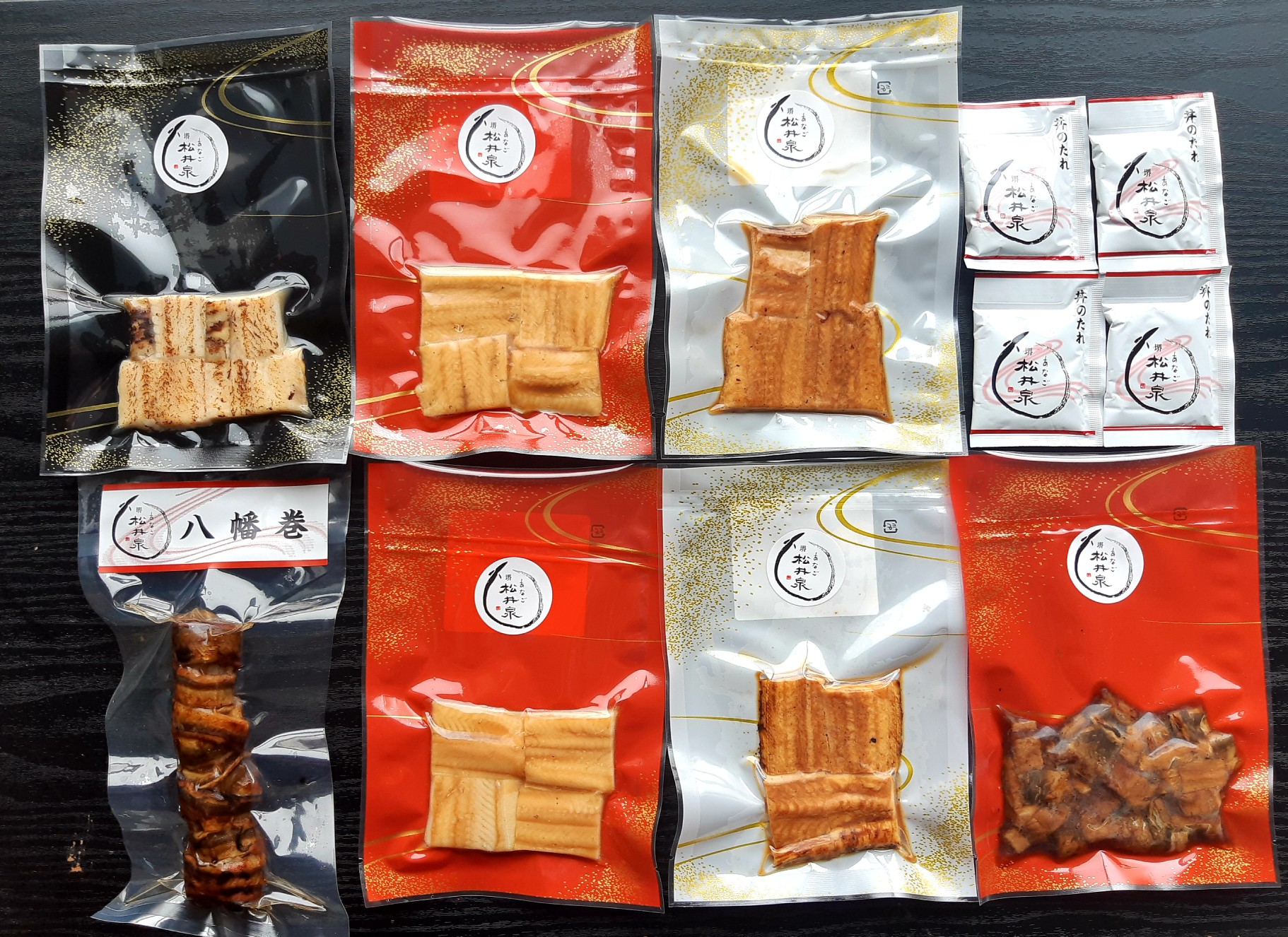 美味しいあなご５種セットの画像