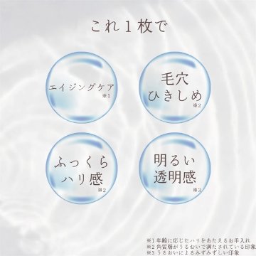 ★毎日手軽に使える、貼る化粧水 【デイリーエッセンスフェイスマスク 7枚入り】（プランドゥシー・メディカル）の画像