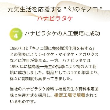 ★「幻のキノコ」ハナビラタケの最高傑作品【ハナビラタケX5乳酸菌バイオジェニックス 】120カプセルの画像