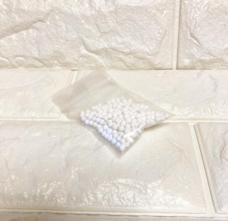 塩素Cutスティックの詰替用セラミックボール【スティック1本用17g入】の画像