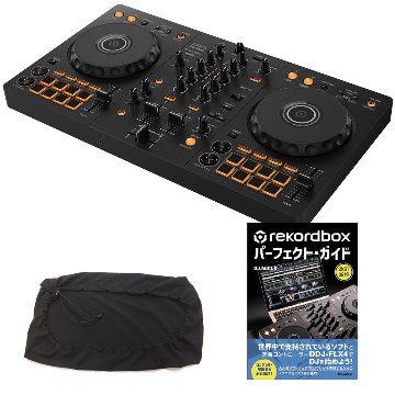 PioneerDJ DJコントローラー DDJ-FLX4 + 教則本 + ダストカバー セット 【DDJ-400後続機種】の画像