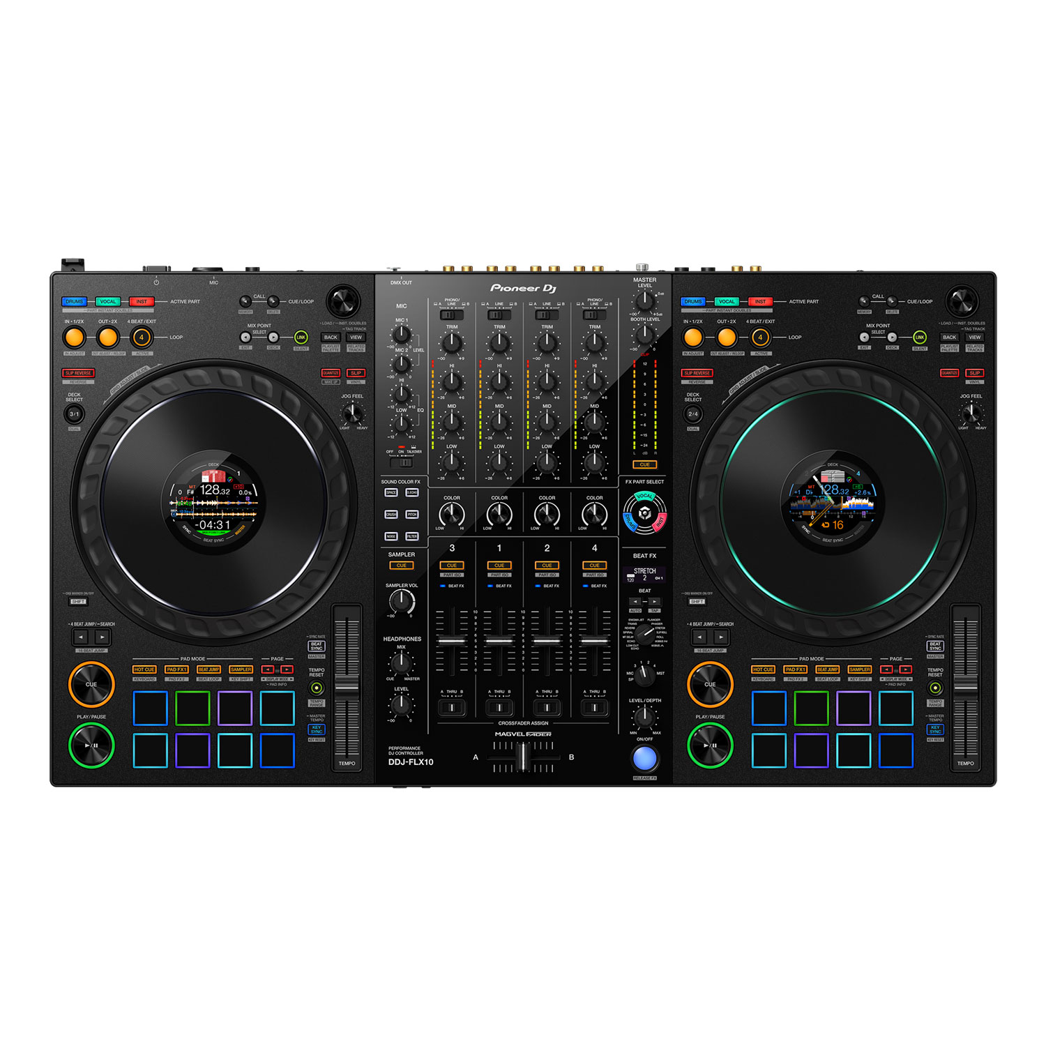 超歓迎 DDJ-FLX4 ATH-S100BK ヘッドフォン ヘッドホン Touch SET 新品 