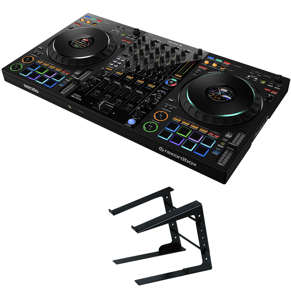 DDJ- FLX6 DJコントローラー スピーカー PCスタンド SERATO - DJ機器