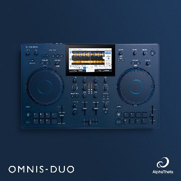 AlphaTheta OMNIS-DUO ポータブル オールインワン DJシステムの画像