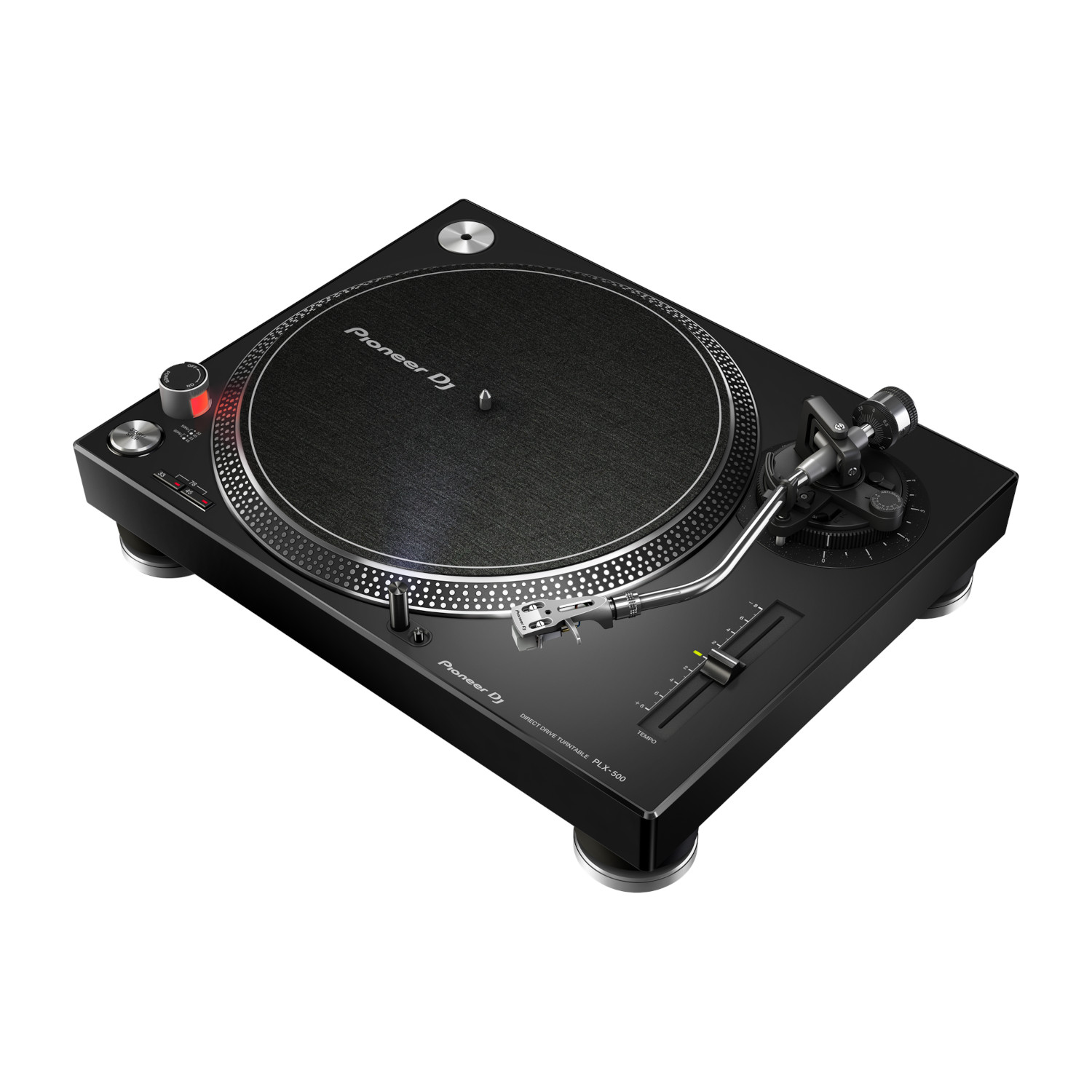 PioneerDJ PLX-500-K ダイレクトドライブターンテーブルの画像