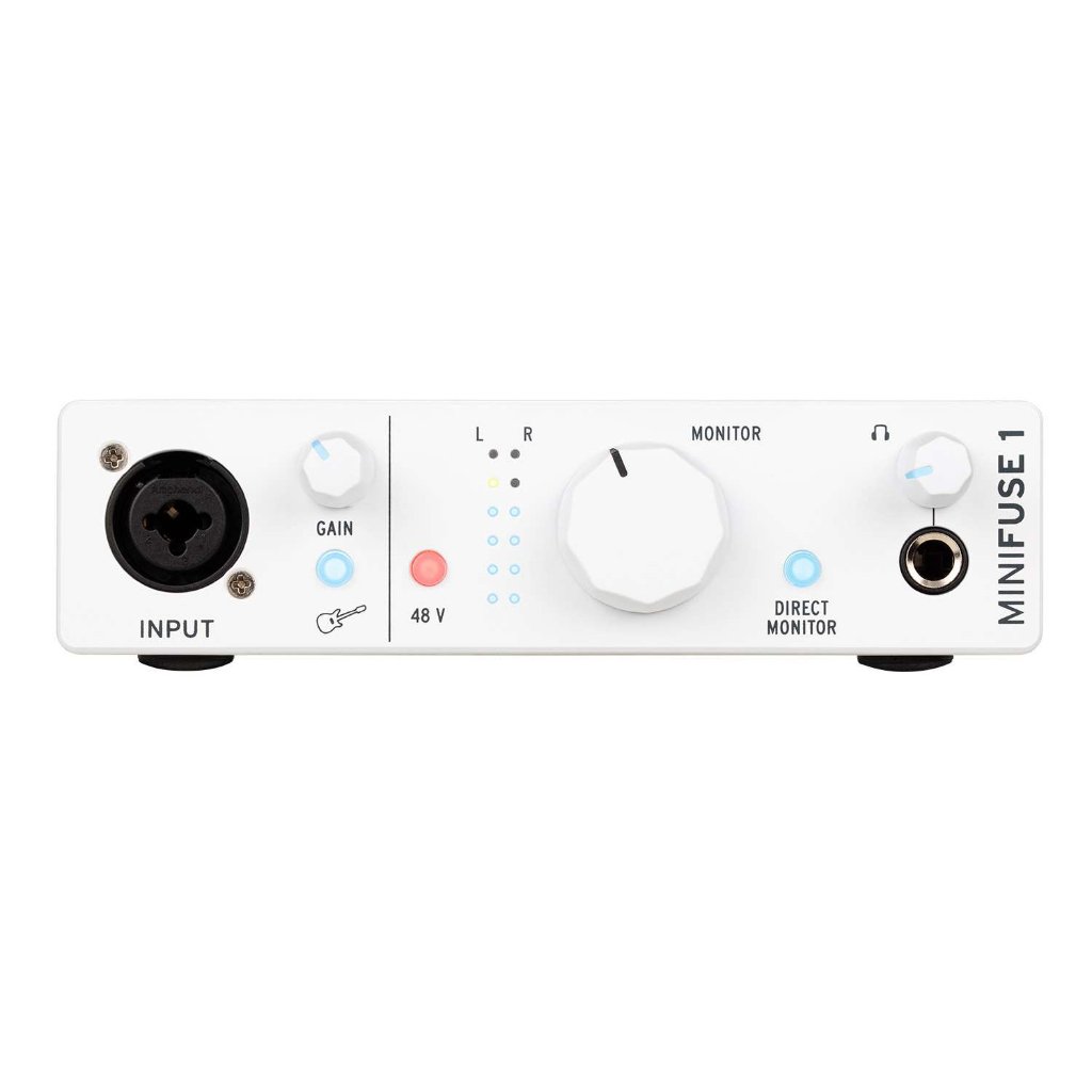 Arturia MiniFuse 1 WH｜MIKI MUSIC DESIGN+ STORE