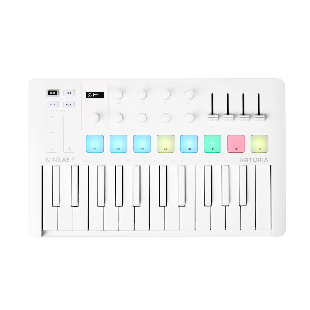 Arturia MiniLab 3 Alpine Whiteの画像