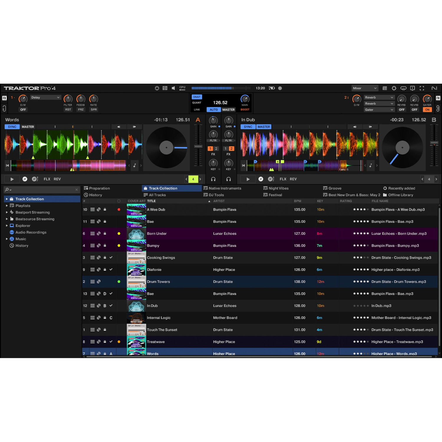 Native Instruments Traktor Pro 4 DJソフトウェア 《メール納品・ダウンロード版》の画像