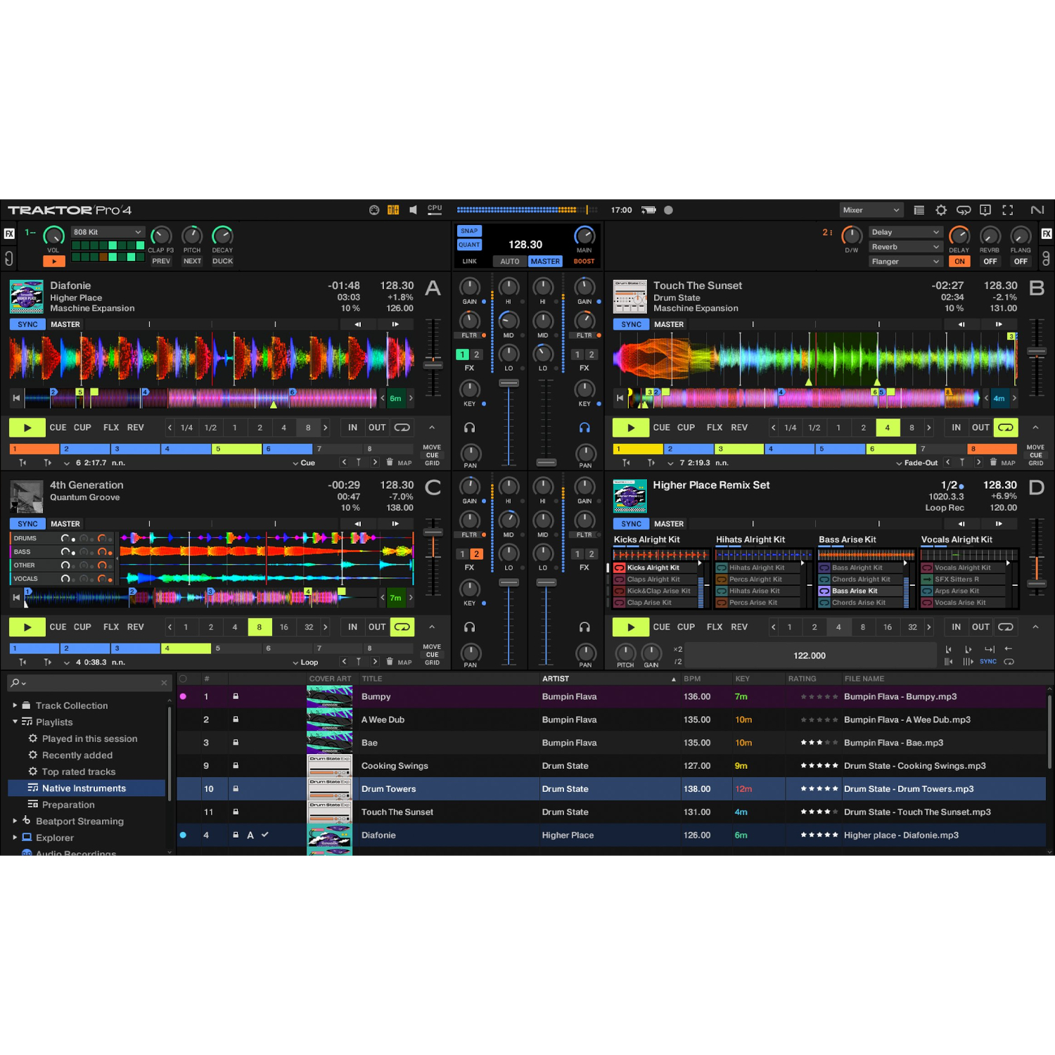 Native Instruments Traktor Pro 4 DJソフトウェア 《メール納品・ダウンロード版》の画像